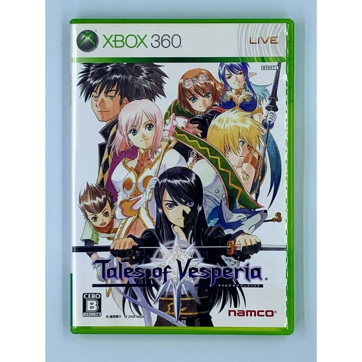 Microsoft Xbox360 XBOX 360 テイルズ オブ ヴェスペ… Tales of Vesperia (Microsoft Xbox 360, 2008) - Japanese Version