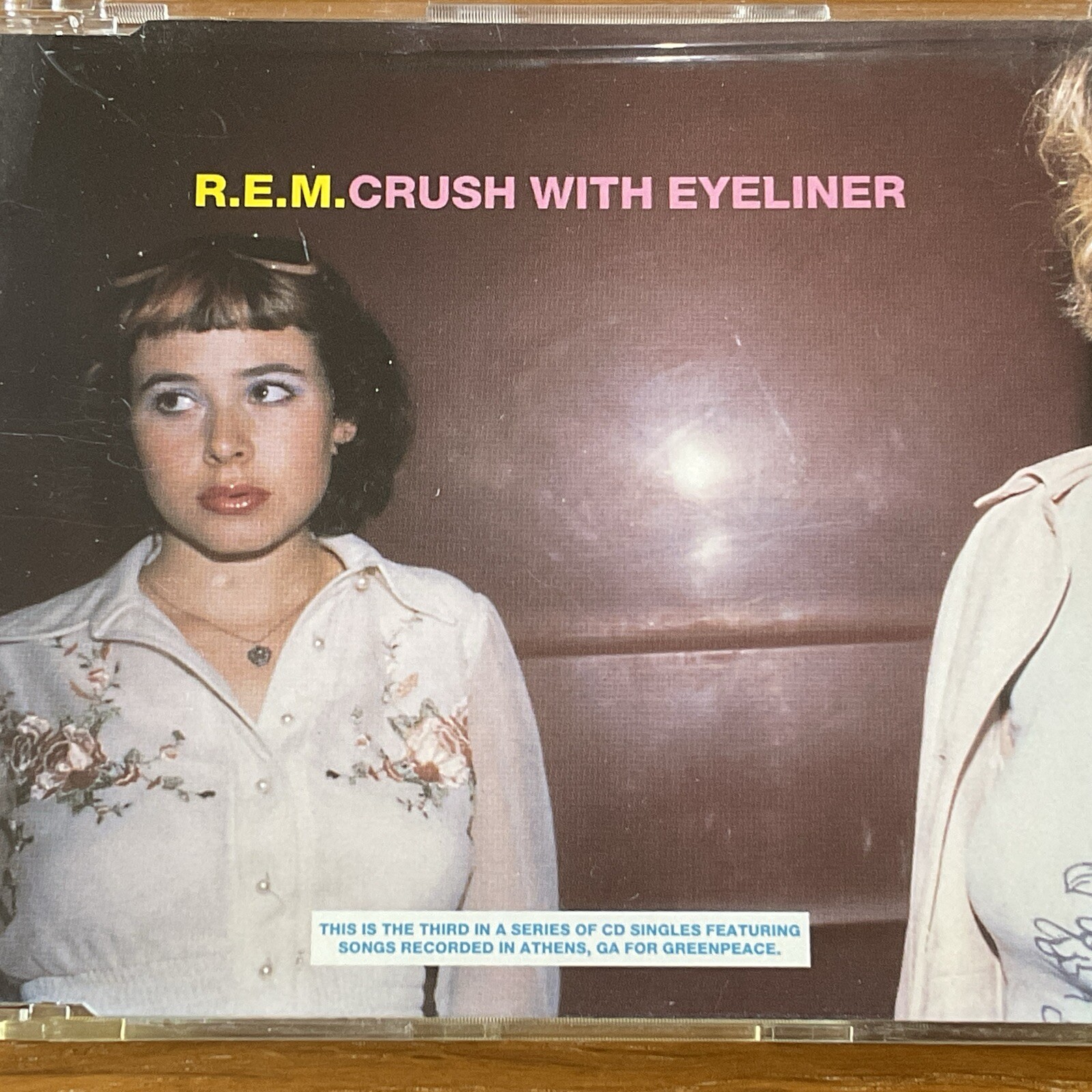 R.E.M. Crush With Eyeliner Cd Single Promo Copy Warner Brothers Promotional REM