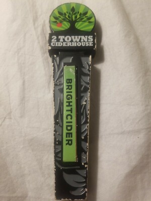 2 Towns Ciderhouse Outcider Cider Beer Tap Keg Pull Handle Corvallis Oregon Bar