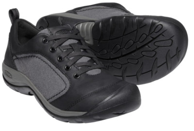 Keen Women's Presidio II Casual, Color Black/Magnet, Style 1022535, Size 6