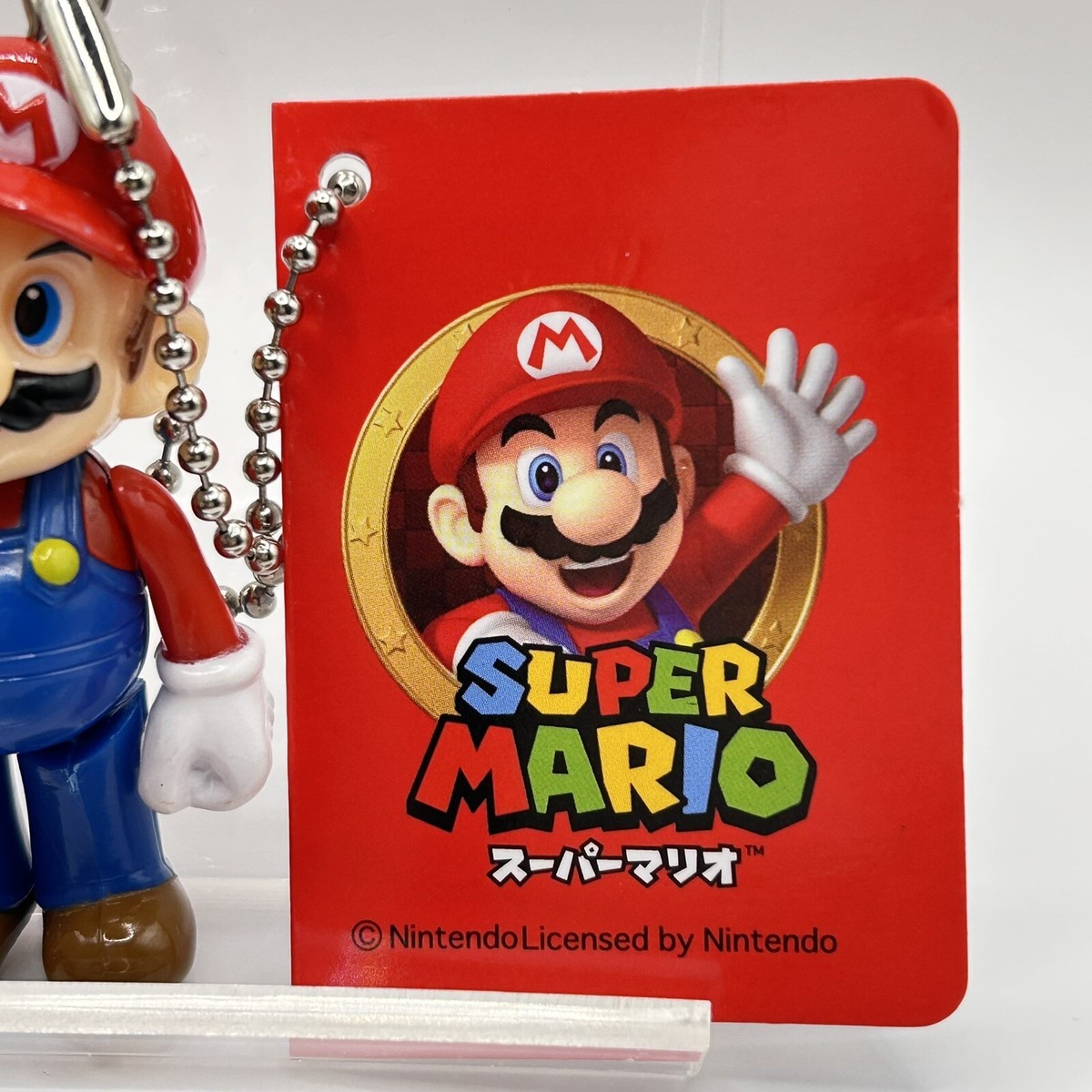 Super Mario Bros. Swing Mascot Ver.2 Mini Figure Nintendo Neck