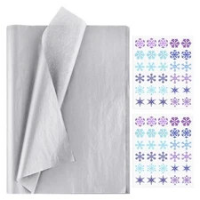 60 Sheets Tissue Paper Christmas Tissue Paper Wrapping Paper Gift Paper for D...