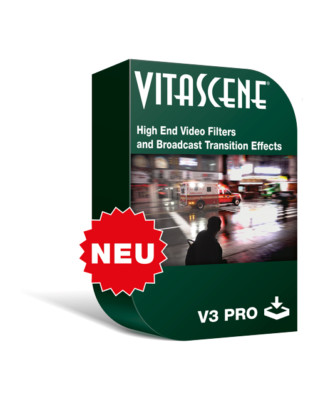 ProDAD VitaScene V3 PRO 700 Videofilter Übergangseffekte Garantie Download AKTIO