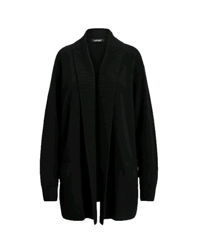 Lauren Ralph Lauren Exclusive Cardigan Black Ruffle XS | eBay