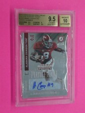 Amari Cooper 2015 CONTENDERS DRAFT PICKS AUTO 2/14 Card #101B GRADED 9.5/10