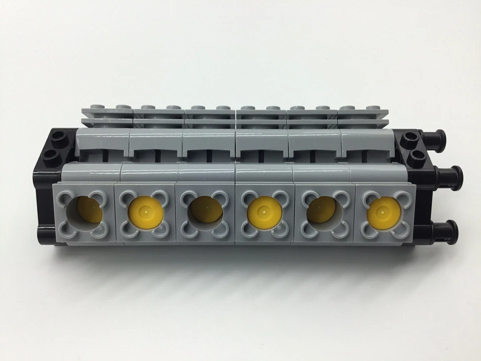 LEGO Technic Lamborghini Sián Motor / Engine V12 Zylinder Kolben Technik MOC - Bild 2 von 4