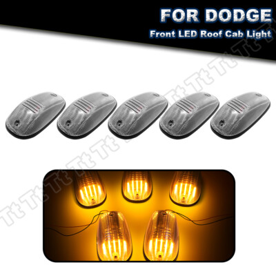Cabineverlichting Op Zonne-energie, 5 Stuks Draadloze Vrachtwagencabine Op Zonne Energie Led Verlichting Daklichten Aqwg
