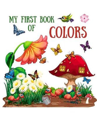 My first book for colors: colors book for toddlers| 8.5''x 8.5'', The Smart Mermai