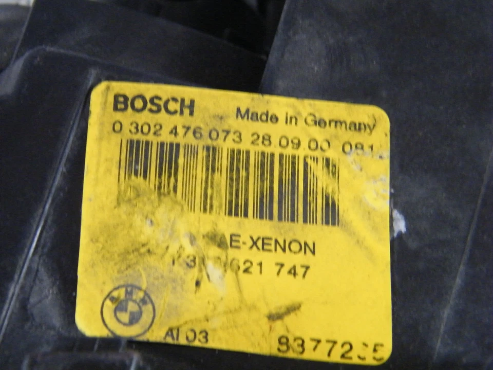 2001 BMW 330I OEM DRIVER SIDE HEADLIGHT, HEADLAMP, XENON FITS E46, 352I, 323I - Image 4 of 4