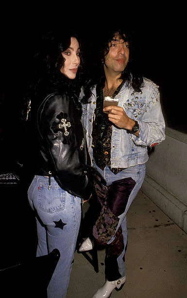 Cher & Paul Stanley 1991 Old Photo | eBay