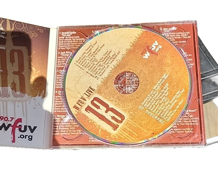 FUV LIVE 13 In-Studio Performances Brandi Carlile Josh Ritter Norah Jones CD Foto 3 de 4