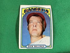 1972 Topps #148 Dick Billings Texas Rangers