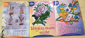 Topp Gallery Glass stained glass window Patterns books Lot of 3