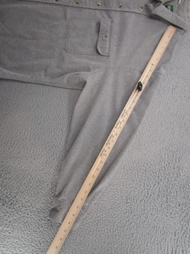 Vintage Gander Mountain Mens Gray Chamois Flannel Shirt Size 2XL 90s Outdoors - Picture 9 of 13