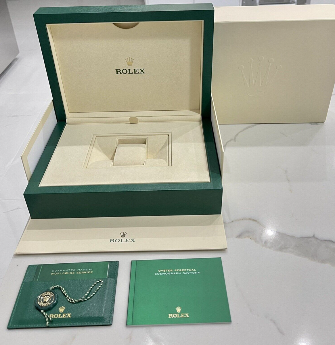Authentic ROLEX Daytona Rainbow Watch Box 116595RBOW 116599