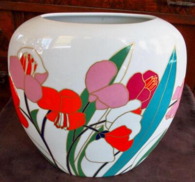 Mid Century Rosenthal Studio Linie Floral 8.5