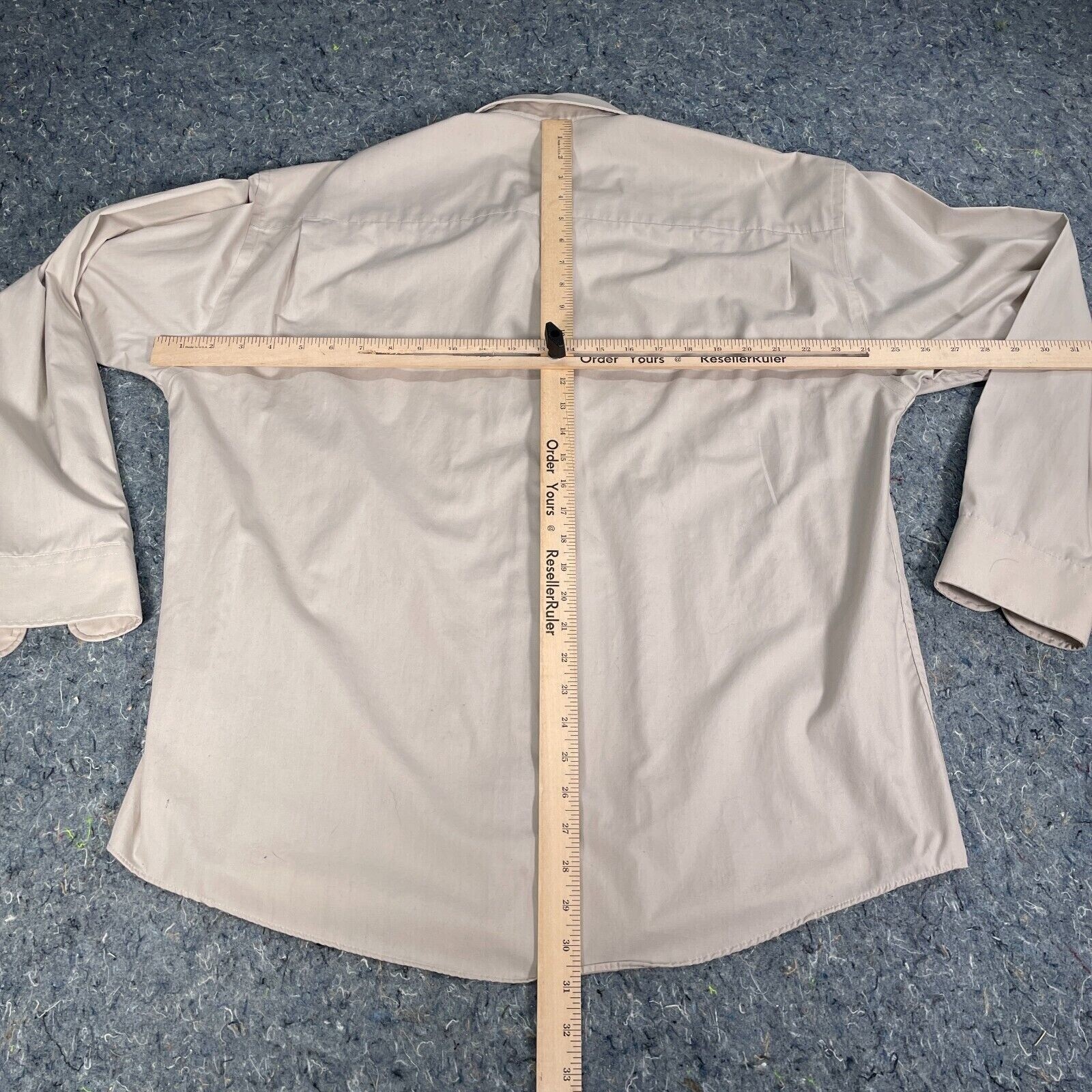 Camicia vintage Yves St Saint Laurent 17 34 35 manica lunga bottoni YSL grande rara