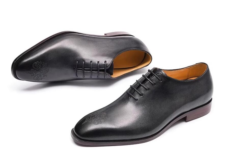 New Genuine leather large size business formal handmade leather - Main Image