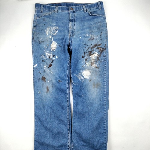 Vintage Levi Jeans 40x28 Denim Blue 
