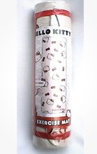 Hello Kitty Sanrio Exercise Yoga Stretch Red Mat 24w68l 10mm W Strap New