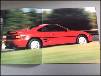 1991 Toyota MR2 and Turbo Original Car Sales Brochure Catalog | 18