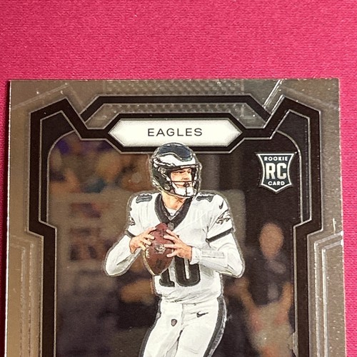 2023 Panini Prizm Football Tanner McKee Rookie Base #383 Philadelphia Eages RC - Picture 2 of 6