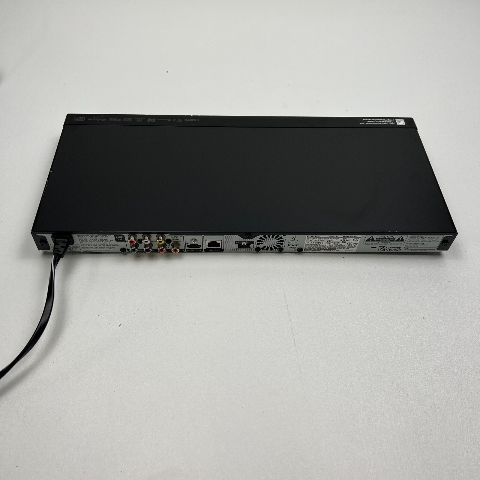 Sony BDPS580 3D BluRay Player (no remote) 27242815414 eBay