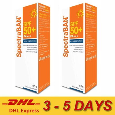 2 x 100g Stiefel SpectraBAN SUNSCREEN Super Protection UVA-B SPF50 ** Express !