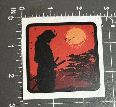 Destination Zero Rising Samurai Red Taktischer Moral Militär Sticker Aufkleber - Bild 1 von 2
