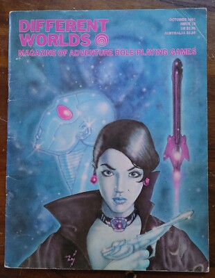 Different Worlds #15 (Oct 1981, Chaosium) D&D RPG good Ken Rolston David Dunham