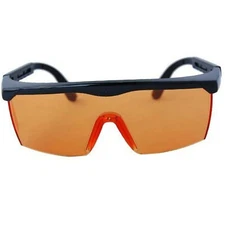 HQRP Orange Lenses Safety Glasses for Curing of Coating/Inks, Paint&Resin Curers