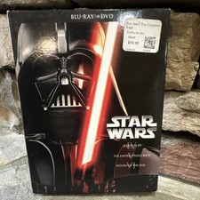 Star Wars: The Complete Saga Blu-ray  DVD Box Set, Lucas, Hamill Ford Fisher 