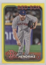 2024 Topps Series 2 Yellow Liam Hendriks #587 0p35