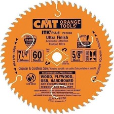 CMT P07060 ITK Plus Ultra Finish Saw Blade, 7...