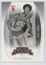 2007-08 Press Pass Legends Silver Holofoil 221/499 Gus Williams #64 n4h