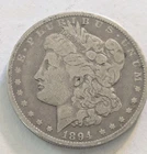 1894-O- Morgan Silver Dollar $1 -T476