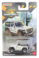 Matchbox 2026 MBX Jurassic World Tan 18 Jeep Wrangler Biosyn