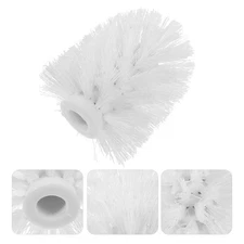 Plastic Toilet Brush Replacement Head 2pcs Bathroom Cleaning Brush Set