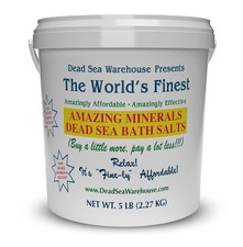 -Amazing Minerals Dead Sea Bath Salts,100 Full Mineral Therapeutic Bath Salt...