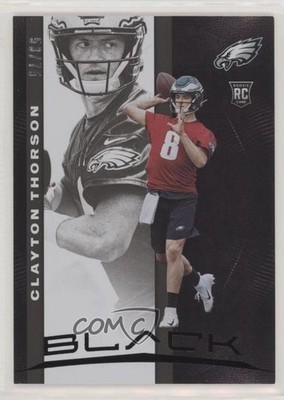 2019 Panini Black Rookies 53/75 Clayton Thorson #69 Rookie RC lw9