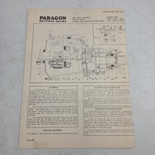 Paragon Reverse Gears Ford V8 85 95 Hp Motors Model Fva2 Bulletin