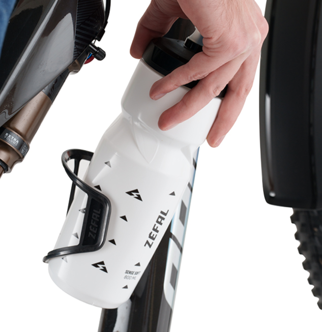 Zefal Portaborraccia Pulse S2 in Carbonio con Apertura Laterale a Destra Nero
