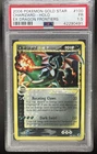 2006 Pokemon EX Dragon Frontiers Charizard Gold Star Holo #100/101 PSA 1.5