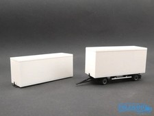 Scaletrucks Bausatz 2achs Koffer Volumen Anhänger + MW Aufbau ST-0217