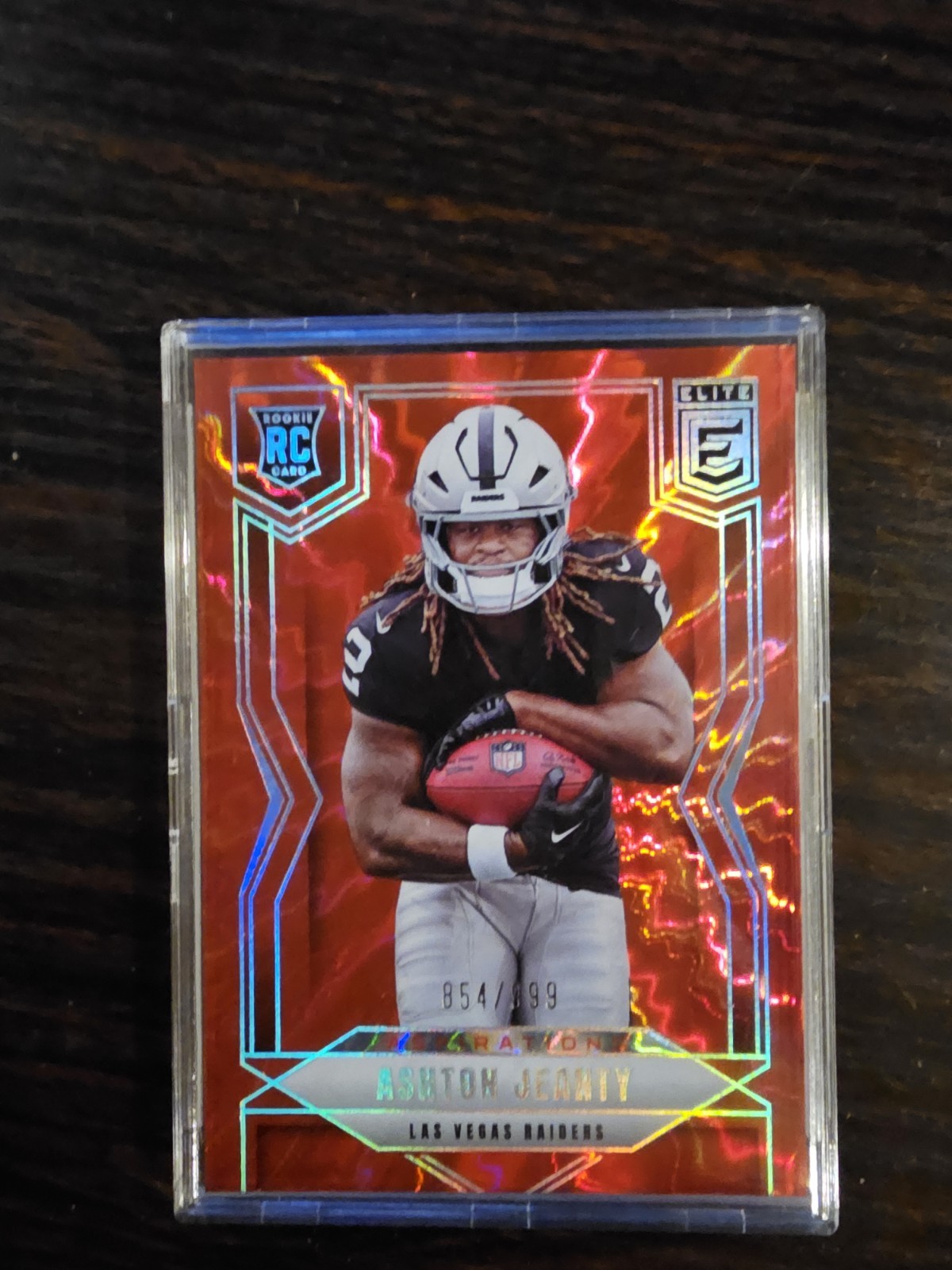 2025 Donruss Elite #113 Ashton Jeanty Aspirations Shimmer #/999