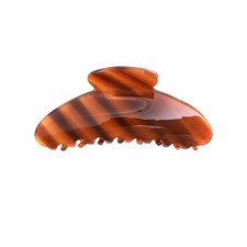4.1 Inches Large Claw Clips for Women 1 Count Pack of 1 , one caramel