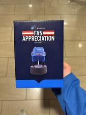 IN HAND New York Rangers Helmet on Puck Stand Display 4/8/26 100 Centennial Year