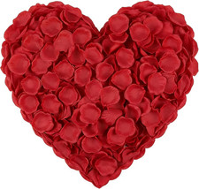 3000PCS Red Rose Petals for Romantic Night for Her Set, Artificial Roses Flower