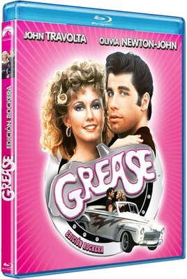 Blu-ray GREASE mit John Travolta Olivia Newton John Neu 1978