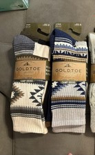 Goldtoe Signature Collection Camp Socks 2 Pair Pack 6-12.5 Soft  Warm